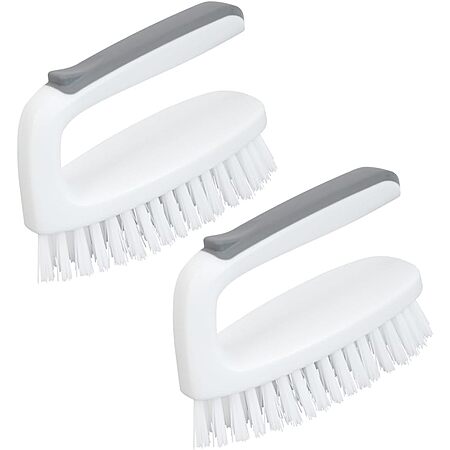 2-pk CELOX Heavy Duty Scrub Brush w/ Handle (white) $5.85