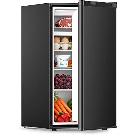 3.2-Cu.Ft COWSAR Mini Fridge w/ Freezer (Black) $121 + Free S&H