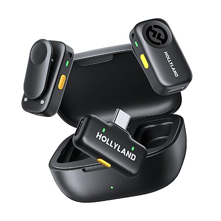 Hollyland LARK A2 Wireless Lavalier Microphone System (2TX + 1RX w/ Charging Case) $29.24 + Free Shipping