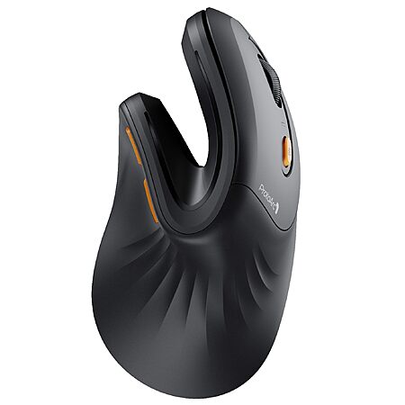 ProtoArc EM11 NL Wireless Ergonomic Vertical Mouse, Rechargeable, Black