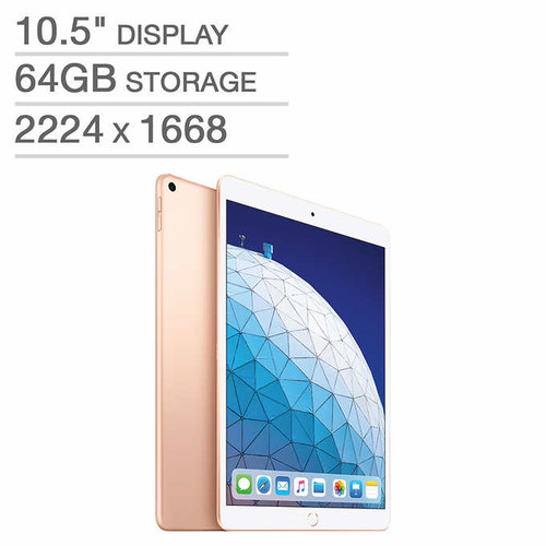 Apple iPad Air - A12 Chip - 64GB Latest Model 2019 $399