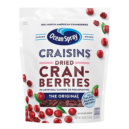 25% Off Ocean Spray Craisins!