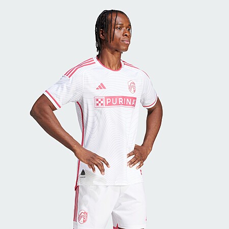 adidas Men's St. Louis City SC 24/25 Away Authentic Jersey (White) $26.50 + Free Shipping