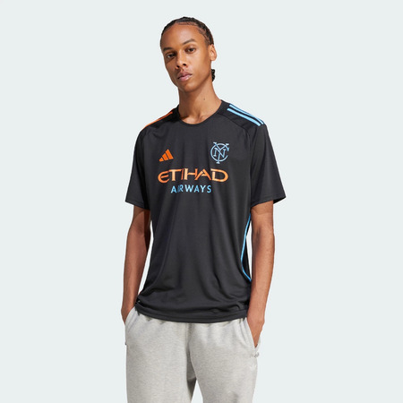 adidas Men's New York City FC 24/25 Away Jersey (Black) $16.50 + Free Shipping