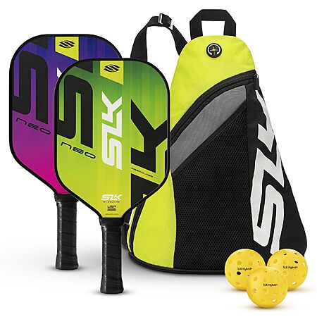 2-Pack Selkirk Sport Pickleball SLK Neo Paddles (Green/Purple, Fiberglass) $47.99 + Free Shipping
