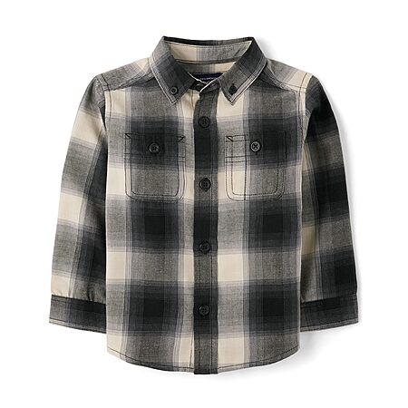 Baby Boys' Button Down Shirt for $5.13!