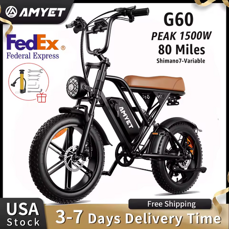 AMYET Ebike for $493 + Free Shipping!