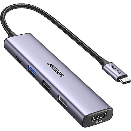 UGREEN 5-in-1 USB C Hub for $9.98