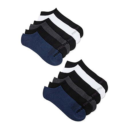 12-Pack AND1 Men's No Show Socks for $9.84