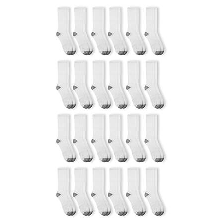 24-Pack Athletic Works Crew Socks for $16.21
