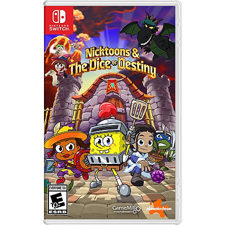NickToons & The Dice of Destiny (Nintendo Switch, Physical) $24.99 + Free Shipping w/ Prime or on orders over $35