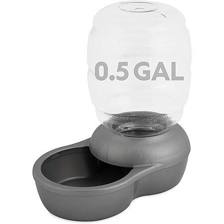 0.5-Gal Petmate Replendish Automatic Gravity Waterer for Cats and Dogs (Silver) $4.38 + Free Shipping w/ Prime or on $35+