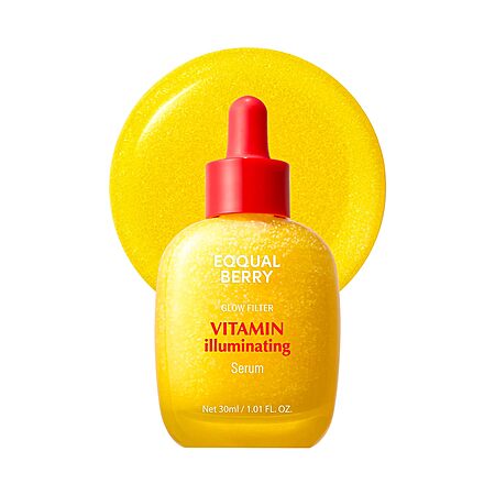 EQQUALBERRY Vitamin Illuminating Serum w/ 4% Niacinamide, Vitamin C, Hyaluronic Acid & Vitamin E (1.01 fl.oz) $14.39 w/ S&S + Free Shipping w/ Prime or on $35+