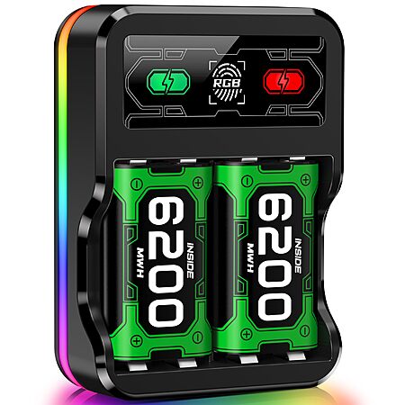 Mocagen 2-Pack 6200mWh Rechargeable Battery Pack for Xbox Series X/S & Xbox One Controllers $9.99 + Free Shipping w/ Prime or on $35+