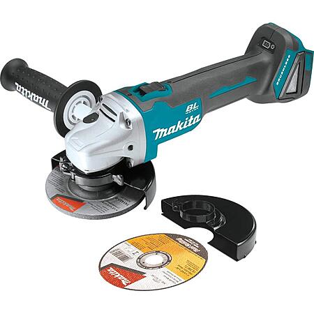 Makita XAG04Z 18V LXT Brushless Cordless 4-1/2" / 5" Cut-Off/Angle Grinder (Tool Only) $118.37 + Free Shipping