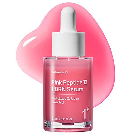 1.11-Oz TOSOWOONG Pink Peptide 12 PDRN Serum w/ Salmon DNA, 12 Peptides & Niacinamide $14.99 + Free Shipping w/ Prime or on $35+