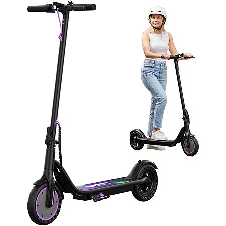 Prime Members: WERHY 350W/500W Electric Scooter w/ 8.5"/10" Solid Tire, 19/22 MPH Top Speed & Dual Braking $149.99 + Free Shipping