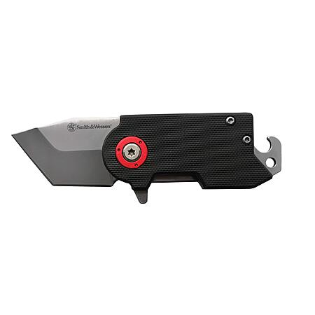 Smith & Wesson Benji 1.75" Tanto Folding Knife w/ Bottle Opener & Money Clip $13.35 