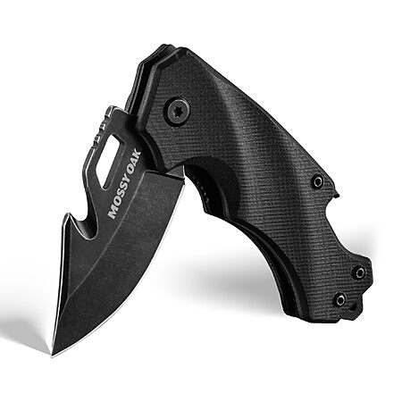 Mossy Oak 2.5" Mini Folding Pocket Knife w/ Bottle Opener & Glass Breaker (Black) $9.99 + Free Shipping w/ Prime or on $35+