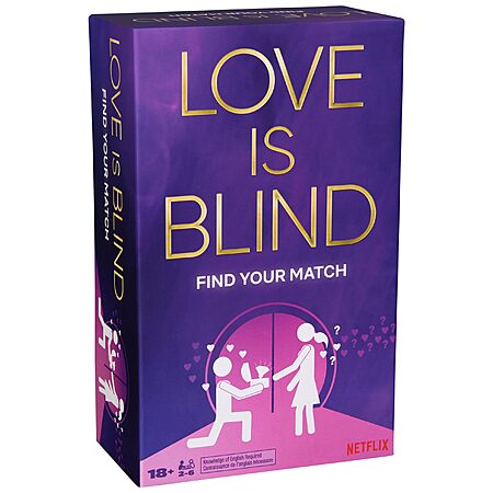 Spin Master Love is Blind Find Your Match Party Card Game $3.97 + Free Shipping w/ Prime or on $35+