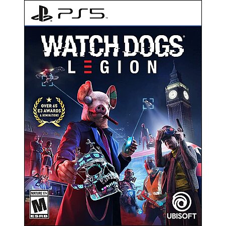 Watch Dogs: Legion (PS5, Physical) $13.11 + Free Shipping w/ Prime or on $35+