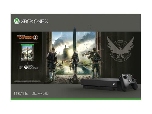 Xbox One X 1TB Console - Tom Clancy's The Division 2 Bundle. $305 + FS (eBay Daily Deal)