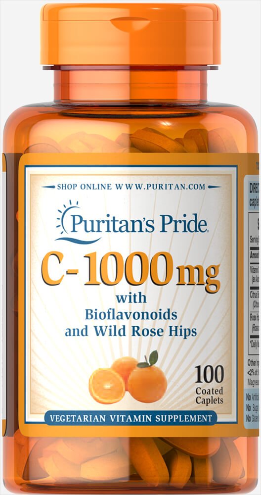 100 Caplets Puritan's Pride Vitamin C-1000 mg with Bioflavonoids & Rose Hips. $3.07 @ Amazon