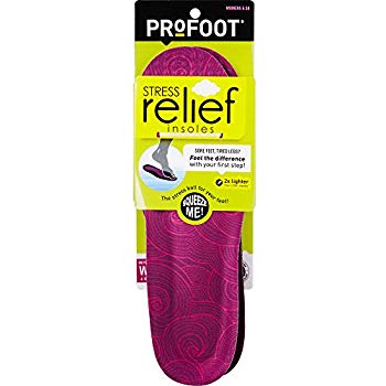 ProFoot Stress Relief Insole, Women's 6-10, 1 Pair. $1.94 @ Amazon
