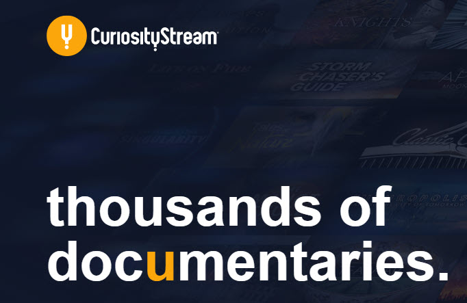 40% Off Documentary Streaming Service Curiositystream with Code stayin40 ($11.99 / Year HD Stream, $41.99 / Year 4K Stream)