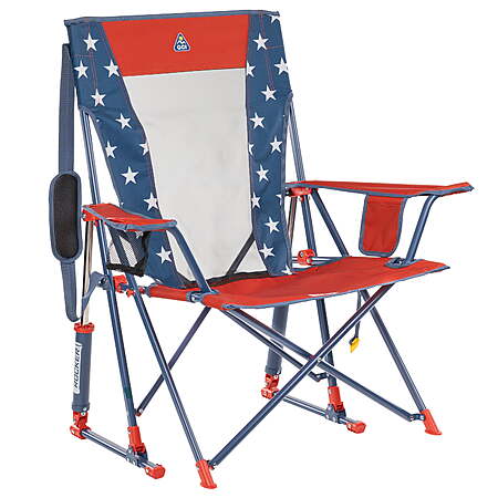 GCI Outdoor Comfort Pro Rocker Foldable Rocking Camp Chair w/ Mesh Backrest $45 + Free S&H