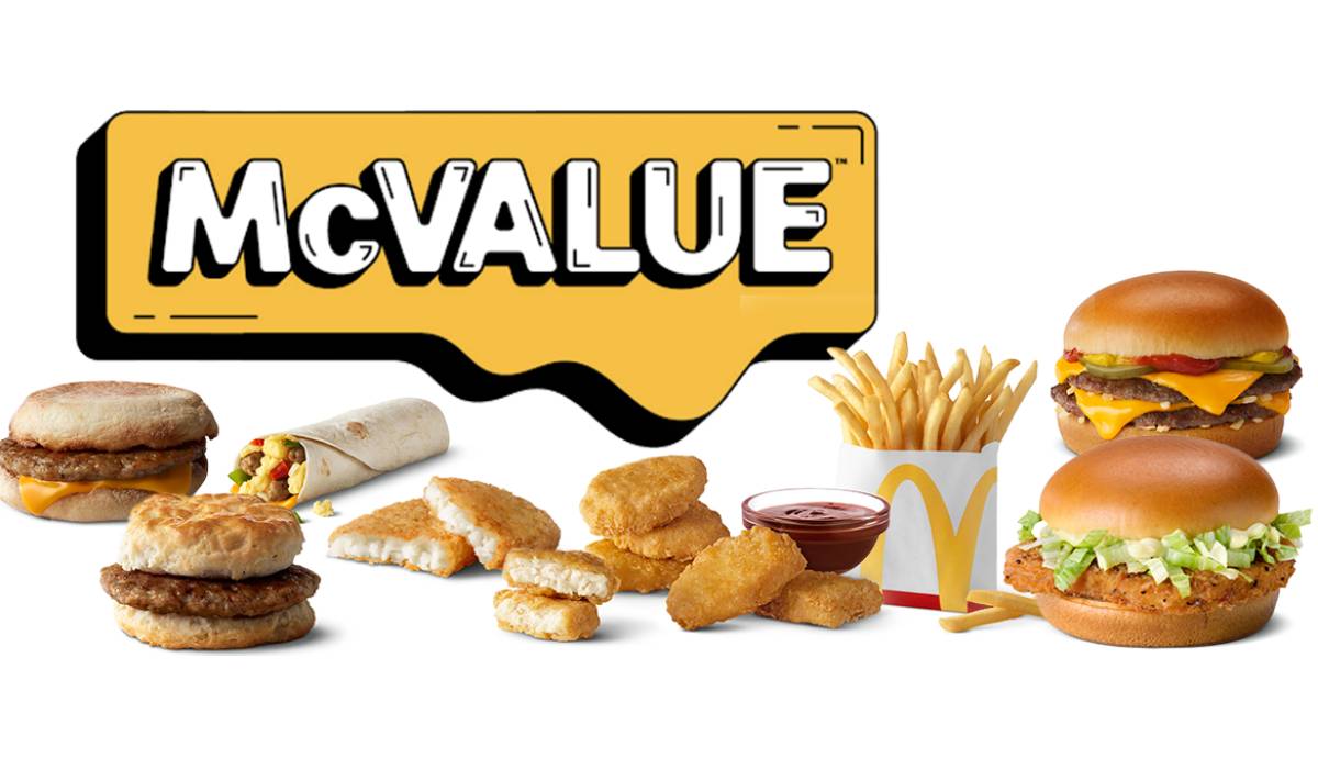 McDonald's Unveils New Everyday Value Menu starting Tuesday, January, 7,2025 to attract lower-income guests
