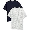$6.45: 2-Pack Amazon Essentials Men's Regular-Fit Short-Sleeve Crewneck Pocket T-Shirt at Amazon