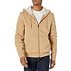 $9.83*: Amazon Essentials Men's Sherpa-Lined Full-Zip Hooded Fleece Sweatshirt (Various) at Amazon