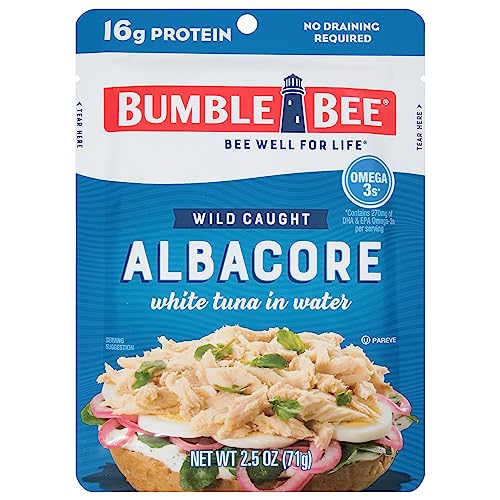 [S&S] $0.66: 2.5-Oz Bumble Bee Solid White Albacore Tuna In Water at Amazon