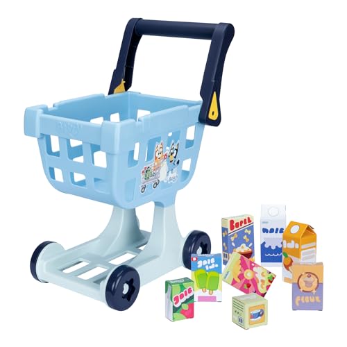$11.19*: Bluey Toy Shopping Cart w/ 8 Play Food Toys at Amazon