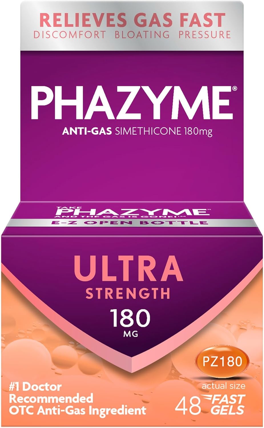 [S&S] $3.80: 48-Count Phazyme Gas Relief (180 mg) at Amazon