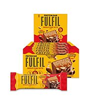$15.97: 12-Pack 1.41-Oz FULFIL Chocolate Peanut Butter Flavored Protein Bar Made with REESE's Peanut Butter at Amazon