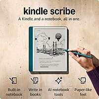 $364.99*: 10.2" 16GB Amazon Kindle Scribe E-Reader w/ Premium Pen (2024 Model) + 3 Months Kindle Unlimited at Amazon