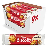 9-Pack 5.29-Oz Lotus Biscoff Sandwich Cookies (Vanilla Cream)