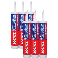 [S&S] $18: 6 × 9oz Loctite Power Grab Express Heavy Duty Construction Adhesive at Amazon