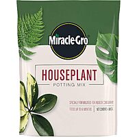 $9.99: 4-Qt Miracle-Gro Houseplant Potting Mix at Amazon