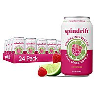 [S&S] $11.83*: 24 × 12oz Spindrift Sparkling Water (Raspberry Lime) at Amazon (49.3￠ each)