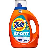 84-Oz Tide Plus Febreze Sport Odor Defense HE Turbo Clean Liquid Laundry Detergent