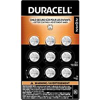 9-Count DURACELL CR2032 3V Lithium Coin Batteries