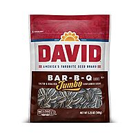 $1.69: 5.25-Oz David Roasted and Salted Jumbo Sunflower Seeds (Bar-B-Q) at Amazon