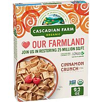 Cascadian Farm Organic Cereal & Granola: 12oz. Vanilla Crisp Cereal