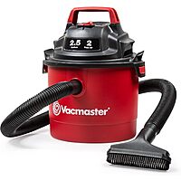 $38.32: 2.5-Gal Vacmaster 2 Peak HP Wall Mountable Wet/Dry Vacuum (VOM205P) at Amazon