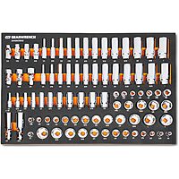 85-Piece GEARWRENCH 3/8” Drive Master SAE Socket Set in Foam Storage Tray