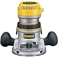 $135.20: DeWALT Router, Fixed Base, 12-Amp, 24,000 RPM Variable Speed Trigger, 2-1/4HP, Corded (DW618) at Amazon