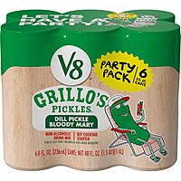 [S&S] $3.79: 6-Pack 8-Oz V8 Grillo's Pickles Dill Pickle Bloody Mary Mix at Amazon